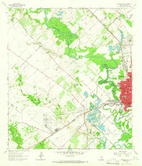 Victoria West 1964 topographic map thumbnail