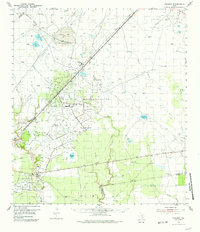 Vidaurri 1954 topographic map thumbnail