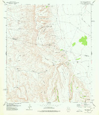 Vieja Pass 1978 topographic map thumbnail