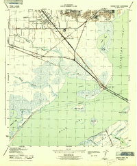 Virginia Point 1943 topographic map thumbnail