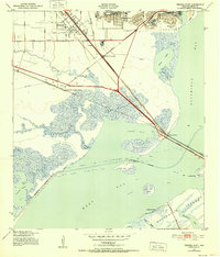 Virginia Point 1943 topographic map thumbnail