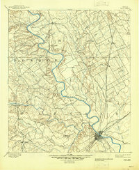 Waco 1892 topographic map thumbnail