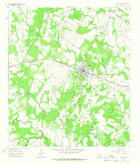 Waelder 1964 topographic map thumbnail