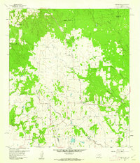 Waller NW 1960 topographic map thumbnail