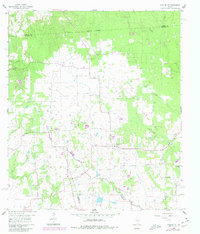 Waller NW 1960 topographic map thumbnail