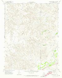 Washburn Arroyo 1972 topographic map thumbnail