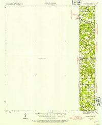 Waskom 1943 topographic map preview