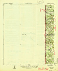 Waskom 1945 topographic map preview