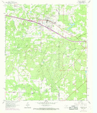 Waskom 1962 topographic map preview