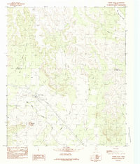 Water Valley 1984 topographic map thumbnail