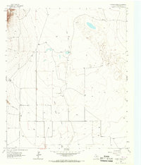 Watson Ranch 1964 topographic map thumbnail