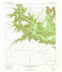 Wayside 1960 topographic map preview