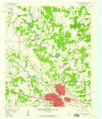 Weatherford North 1959 topographic map thumbnail