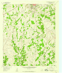 Weatherford South 1959 topographic map thumbnail