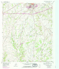 Weatherford South 1959 topographic map thumbnail