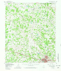 Weatherford 1959 topographic map thumbnail