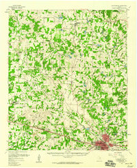 Weatherford 1959 topographic map thumbnail