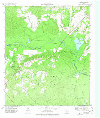 Weches 1973 topographic map preview