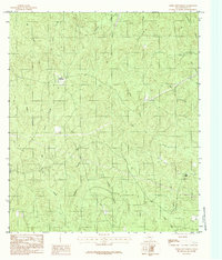 Weeks Settlement 1984 topographic map thumbnail