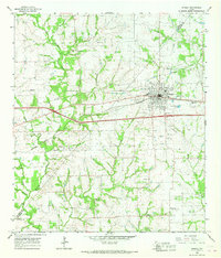 Weimar 1965 topographic map preview