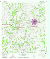 Weimar 1965 topographic map thumbnail