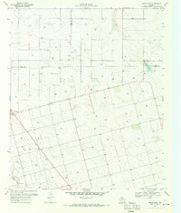 Welch East 1969 topographic map thumbnail