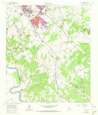 Wellborn 1961 topographic map preview