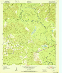 Wells SW 1951 topographic map thumbnail