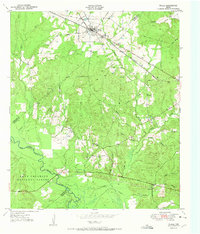 Wells 1951 topographic map thumbnail