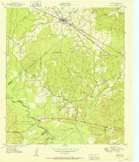 Wells 1951 topographic map preview