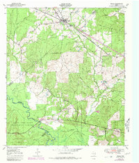 Wells 1951 topographic map preview