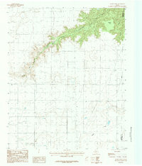 Wesley Point 1984 topographic map thumbnail