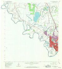 West Brownsville 1956 topographic map thumbnail