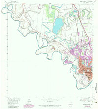West Brownsville 1956 topographic map thumbnail