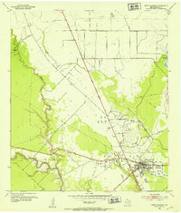 West Columbia 1952 topographic map thumbnail