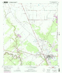 West Columbia 1952 topographic map thumbnail
