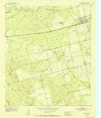 Westbrook 1952 topographic map thumbnail