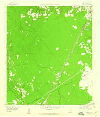 Westcott 1958 topographic map preview