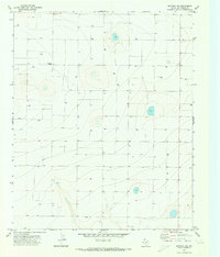 Westway NE 1971 topographic map thumbnail