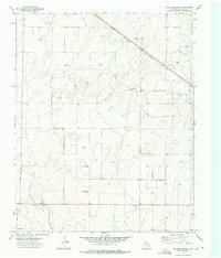 Wharton Ranch 1973 topographic map thumbnail