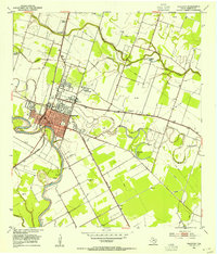 Wharton 1953 topographic map thumbnail