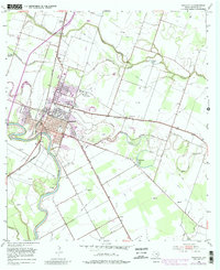 Wharton 1953 topographic map preview