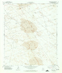 Wheeler Ranch 1971 topographic map thumbnail