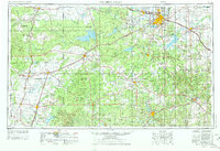Wichita Falls 1954 topographic map thumbnail