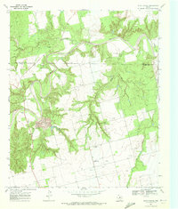 White Canyon 1969 topographic map thumbnail