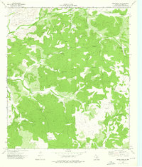 White Draw NE 1973 topographic map thumbnail