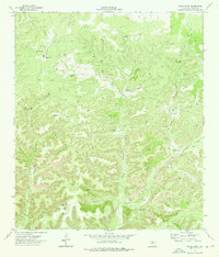 White Draw 1973 topographic map thumbnail