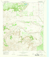 Whiteflat 1967 topographic map thumbnail
