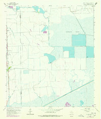 Whites Ranch 1962 topographic map thumbnail