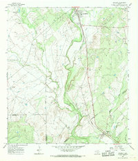 Whitsett 1965 topographic map thumbnail
